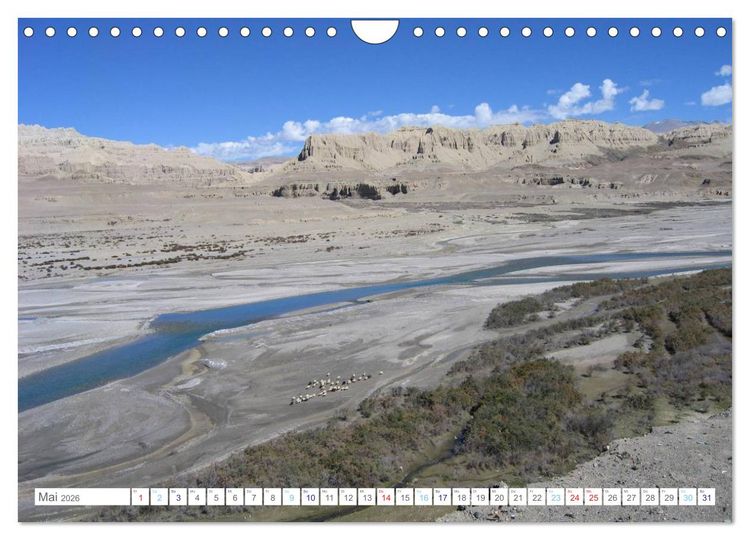 Produktbild: Tibet (Wandkalender 2026 DIN A4 quer), CALVENDO Monatskalender