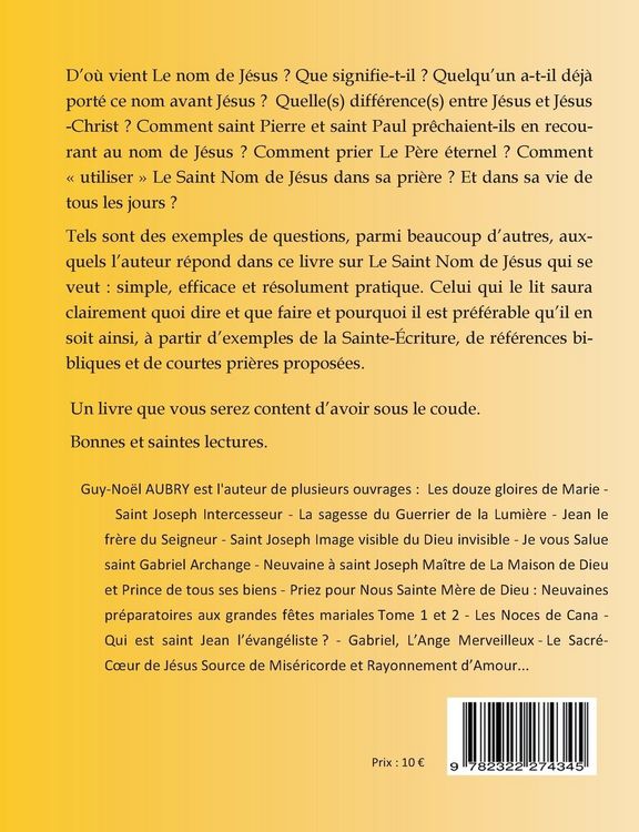 Produktbild: Le Saint Nom de J&eacute;sus