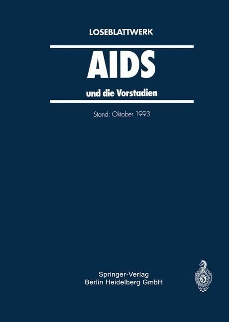 Produktbild: AIDS und die Vorstadien