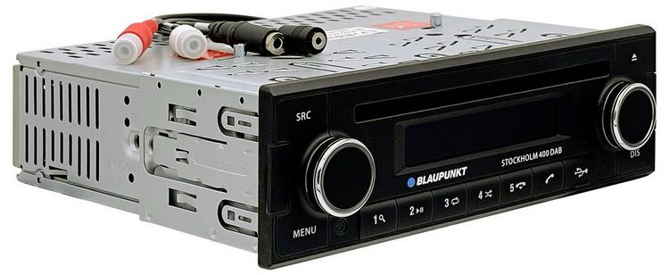 Produktbild: Blaupunkt Stockholm 400 DAB BT Autoradio Apple CarPlay, DAB+ Tuner