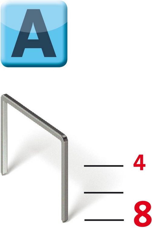 Produktbild: Novus Office J-11 creative 110017104 Handtacker Klammerntyp Typ 53 Klammernl&auml;nge 4 - 8mm