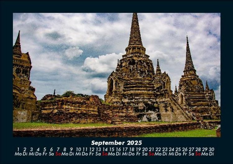 Produktbild: Tempel 2025 Fotokalender DIN A5