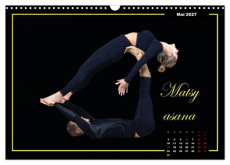 Produktbild: Yoga - Asana (Wandkalender 2027 DIN A3 quer), CALVENDO Monatskalender