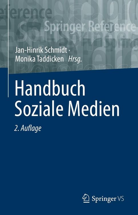 Produktbild: Handbuch Soziale Medien