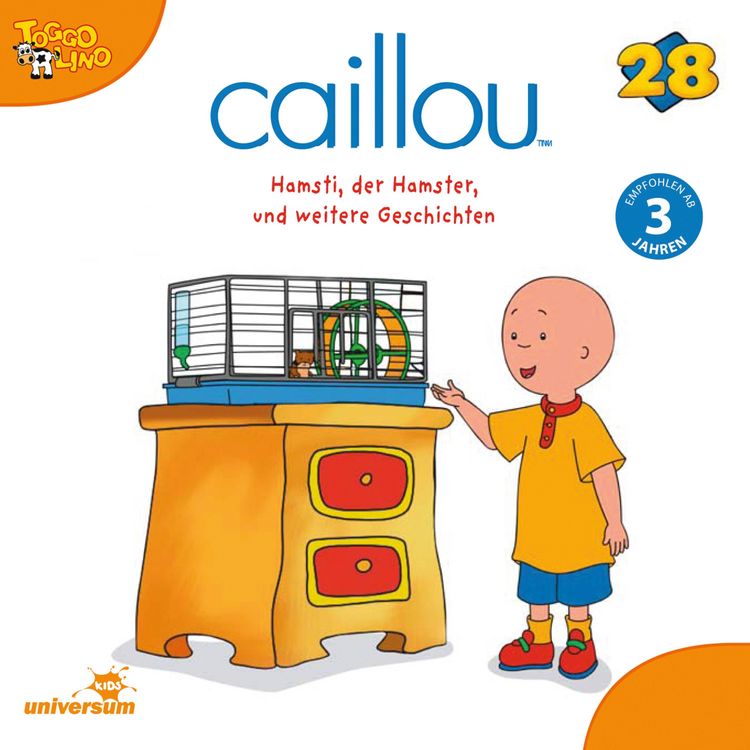 Produktbild: Caillou - Folgen 296-304: Hamsti, der Hamster