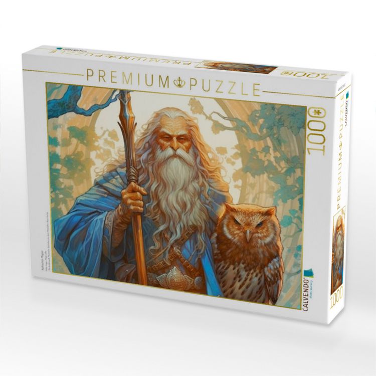 Produktbild: CALVENDO Puzzle Keltischer Magier | 1000 Teile Lege-Gr&ouml;&szlig;e 64x48cm Foto-Puzzle f&uuml;r gl&uuml;ckliche Stunden