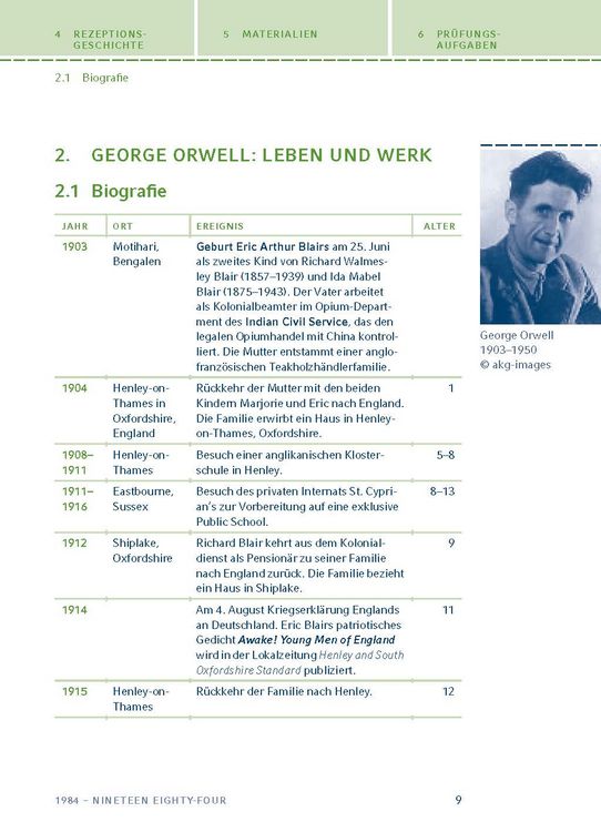 Produktbild: 1984 - Nineteen Eighty-Four von George Orwell