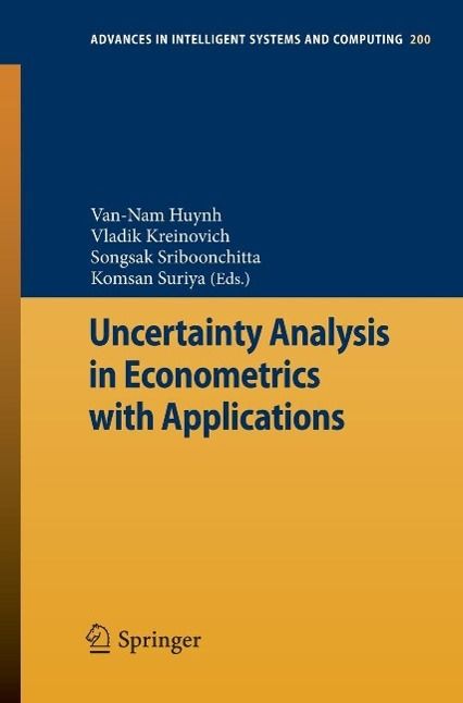 Produktbild: Uncertainty Analysis in Econometrics with Applications