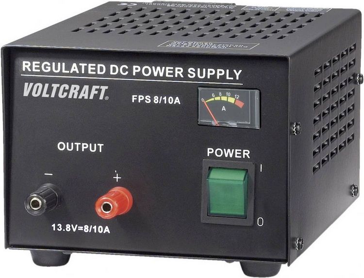 Produktbild: VOLTCRAFT FSP-1138 Labornetzger&auml;t, Festspannung 13.8 V/DC 8A 110W Anzahl Ausg&auml;nge 1 x