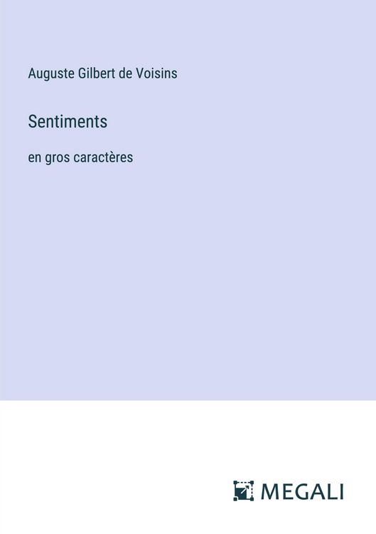 Produktbild: Sentiments
