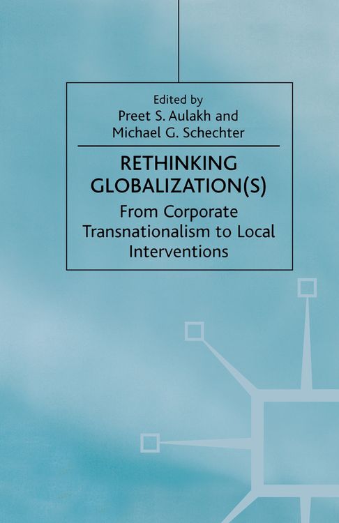 Produktbild: Rethinking Globalization(S)