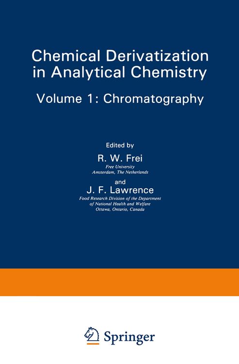 Produktbild: Chemical Derivatization in Analytical Chemistry