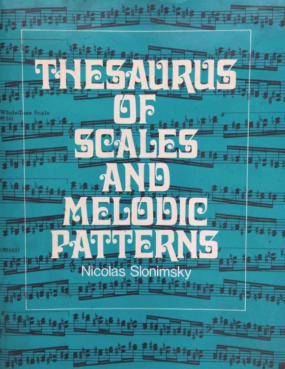 Produktbild: Thesaurus of Scales and Melodic Patterns