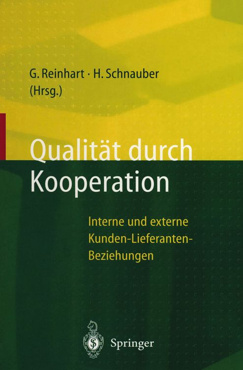 Produktbild: Qualit&auml;t durch Kooperation