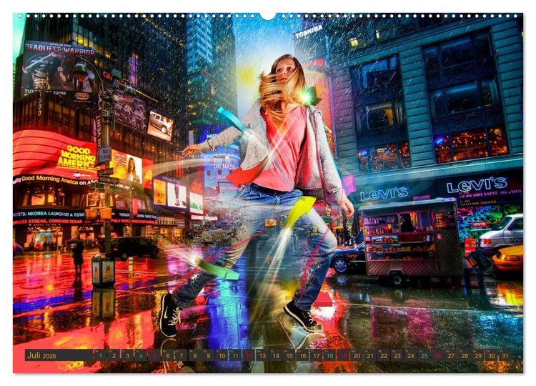 Produktbild: HipHopDance (hochwertiger Premium Wandkalender 2026 DIN A2 quer), Kunstdruck in Hochglanz