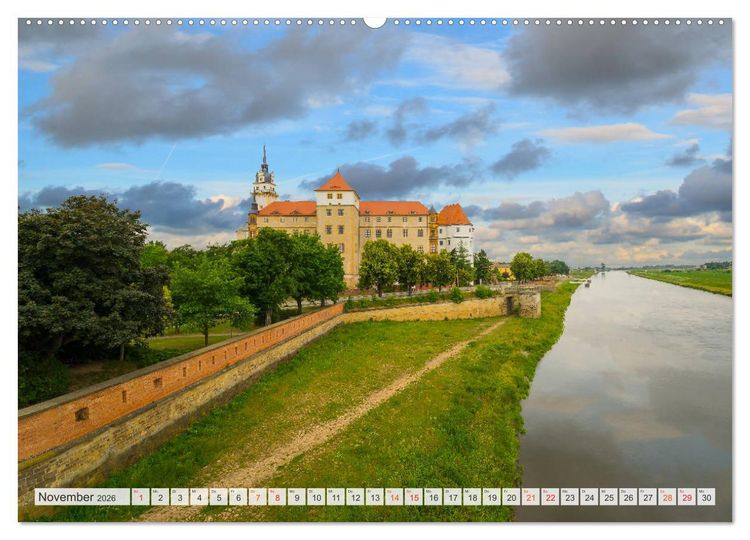 Produktbild: Torgau Impressionen (hochwertiger Premium Wandkalender 2026 DIN A2 quer), Kunstdruck in Hochglanz