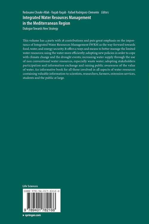 Produktbild: Integrated Water Resources Management in the Mediterranean Region