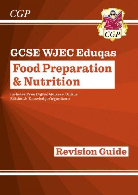Produktbild: GCSE Food Preparation & Nutrition WJEC Eduqas Revision Guide (with Online Edition and Quizzes)