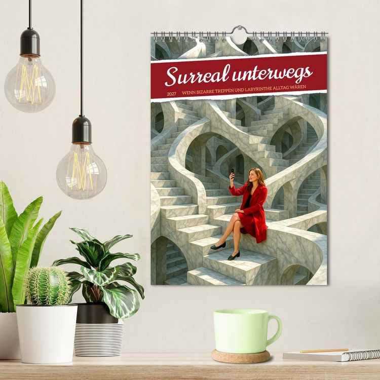 Produktbild: Surreal unterwegs (Wandkalender 2027 DIN A4 hoch), CALVENDO Monatskalender