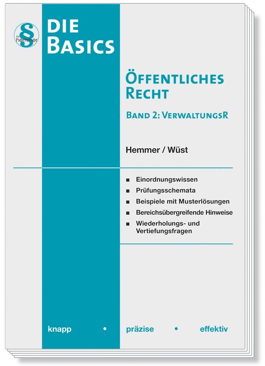 Produktbild: Die Basics - &Ouml;ffentliches Recht Band II - Verwaltungsrecht