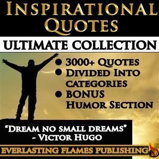 Produktbild: Inspirational Quotes - Motivational Quotes - Ultimate Collection - 3000+ Quotes - Plus Bonus Special Humor Section