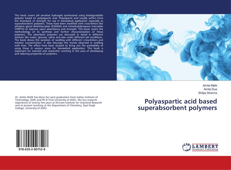 Produktbild: Polyaspartic acid based superabsorbent polymers