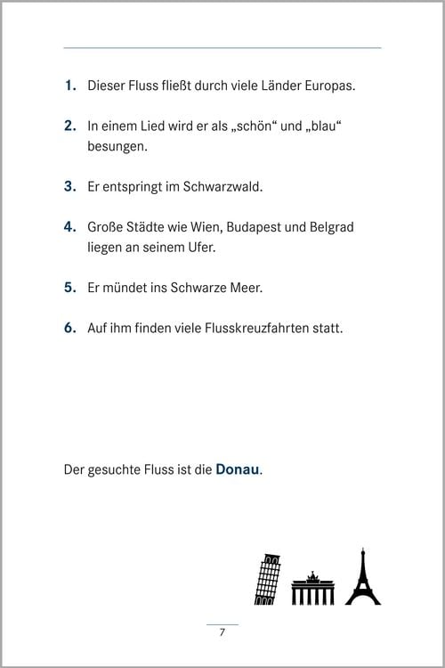Produktbild: Umschreibungen Stadt, Land, Fluss