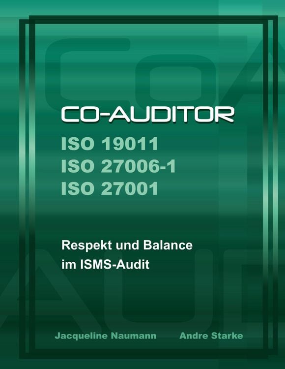 Produktbild: Co-Auditor ISO 19011 ISO 27006-1 ISO 27001