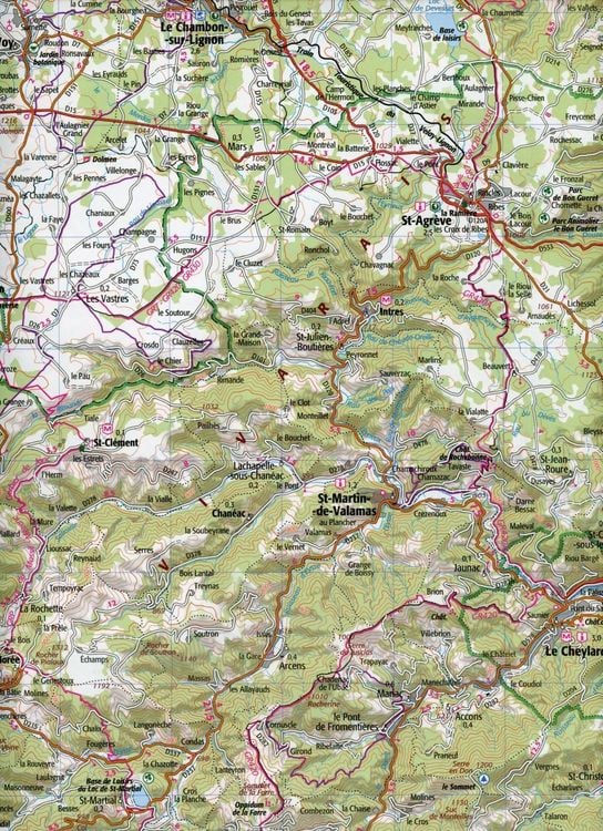 Produktbild: Monts d'Ard&egrave;che 1:75 000