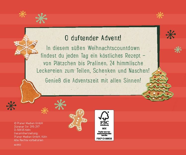 Produktbild: A Pl&auml;tzchen a day keeps the Weihnachtsstress away