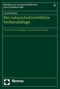 Produktbild: Die naturschutzrechtliche Verbandsklage
