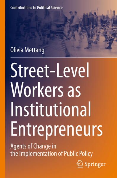 Produktbild: Street-Level Workers as Institutional Entrepreneurs