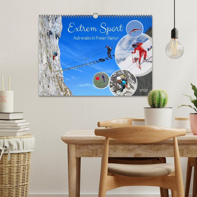 Produktbild: Extrem Sport (Wandkalender 2026 DIN A3 quer), CALVENDO Monatskalender