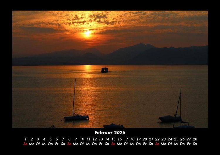 Produktbild: Boote 2026 Fotokalender DIN A3
