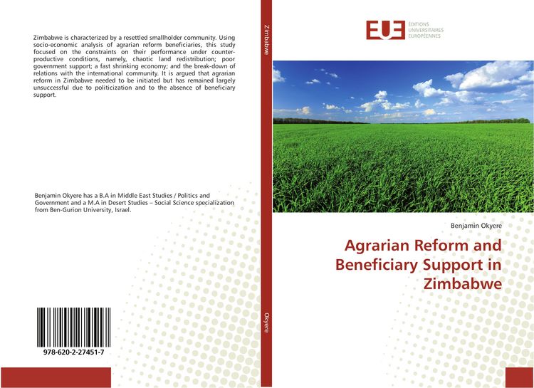 Produktbild: Agrarian Reform and Beneficiary Support in Zimbabwe