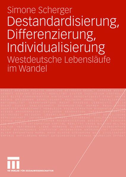 Produktbild: Destandardisierung, Differenzierung, Individualisierung