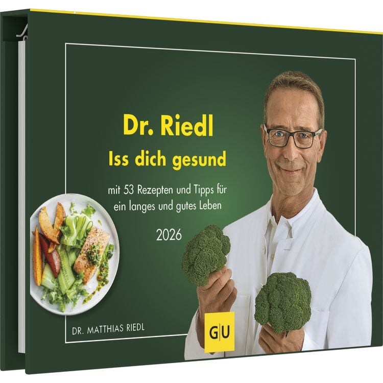 Bild vom Artikel Dr. Riedl - Iss dich gesund - mit 53 Rezepten und Tipps für ein langes und gutes Leben vom Autor Matthias Riedl