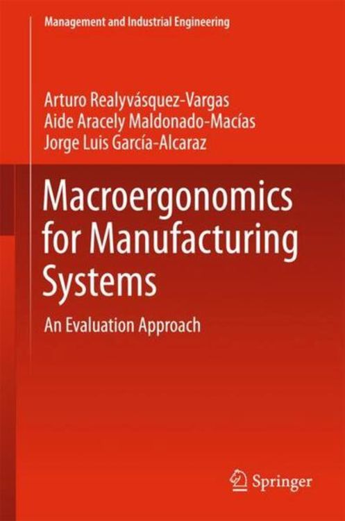 Produktbild: Macroergonomics for Manufacturing Systems