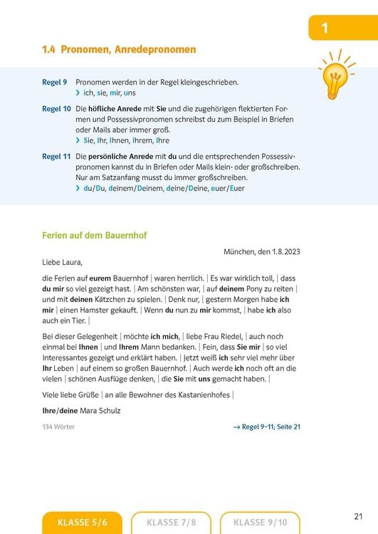 Produktbild: Klett Sicher in Deutsch Diktate 5.-10. Klasse