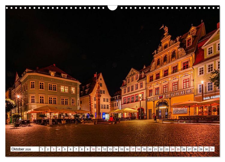 Produktbild: Rund um die Kr&auml;merbr&uuml;cke - Ein St&uuml;ck Mittelalter in Erfurt (Wandkalender 2026 DIN A3 quer), CALVENDO Monatskalender