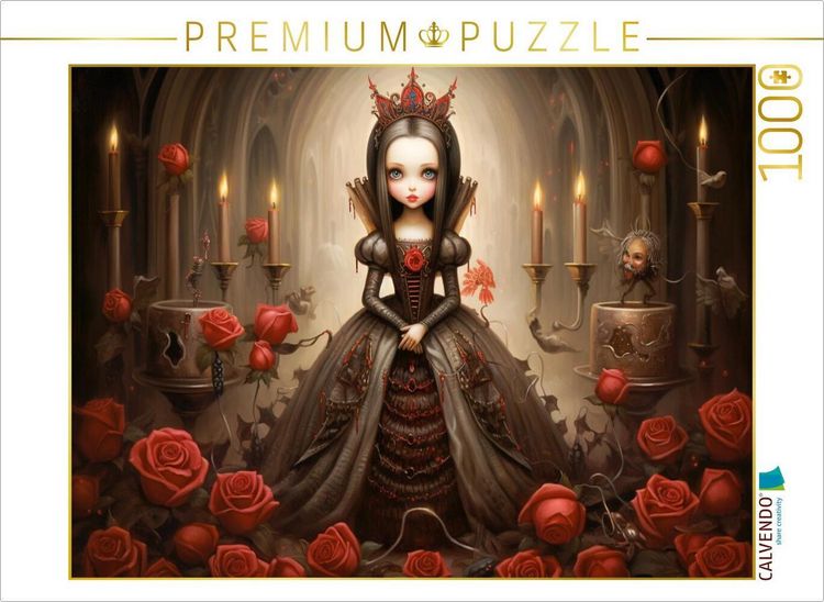 Produktbild: CALVENDO Puzzle Kleine Gotik-K&ouml;nigin | 1000 Teile Lege-Gr&ouml;&szlig;e 64x48cm Foto-Puzzle f&uuml;r gl&uuml;ckliche Stunden