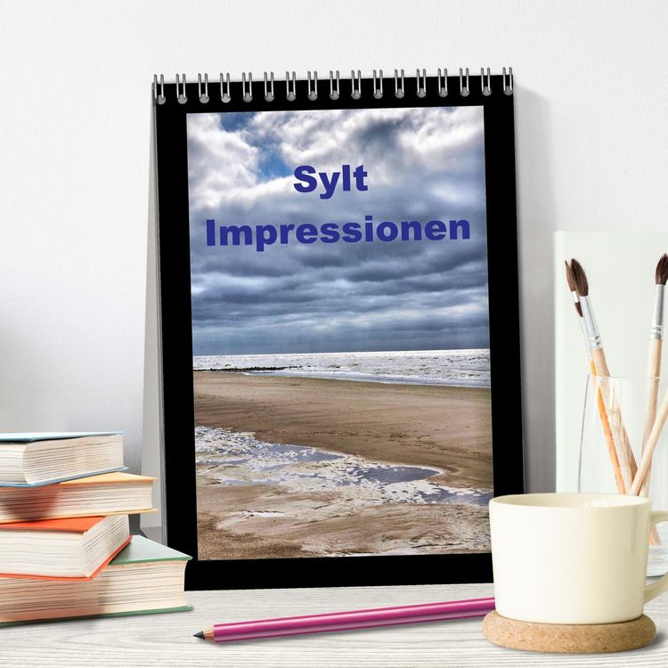 Produktbild: Sylt Impressionen (Tischkalender 2026 DIN A5 hoch), CALVENDO Monatskalender