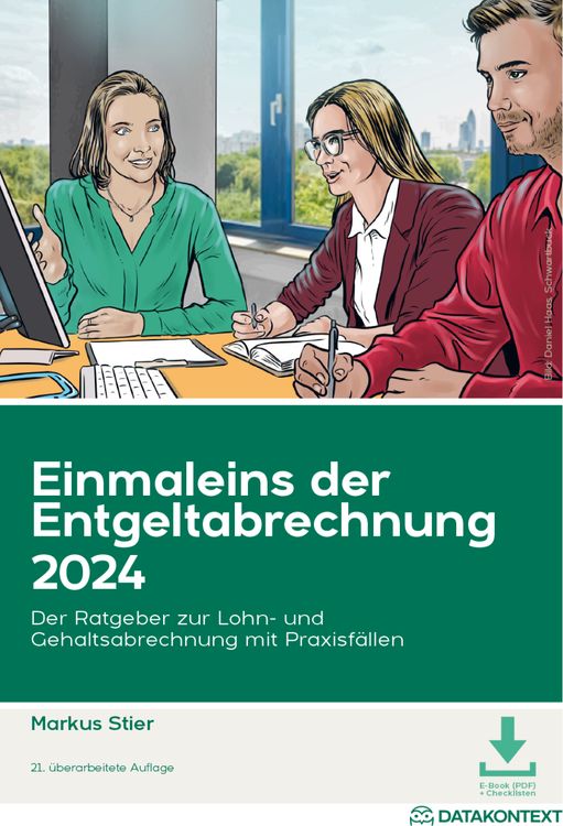 Produktbild: Einmaleins der Entgeltabrechnung 2024