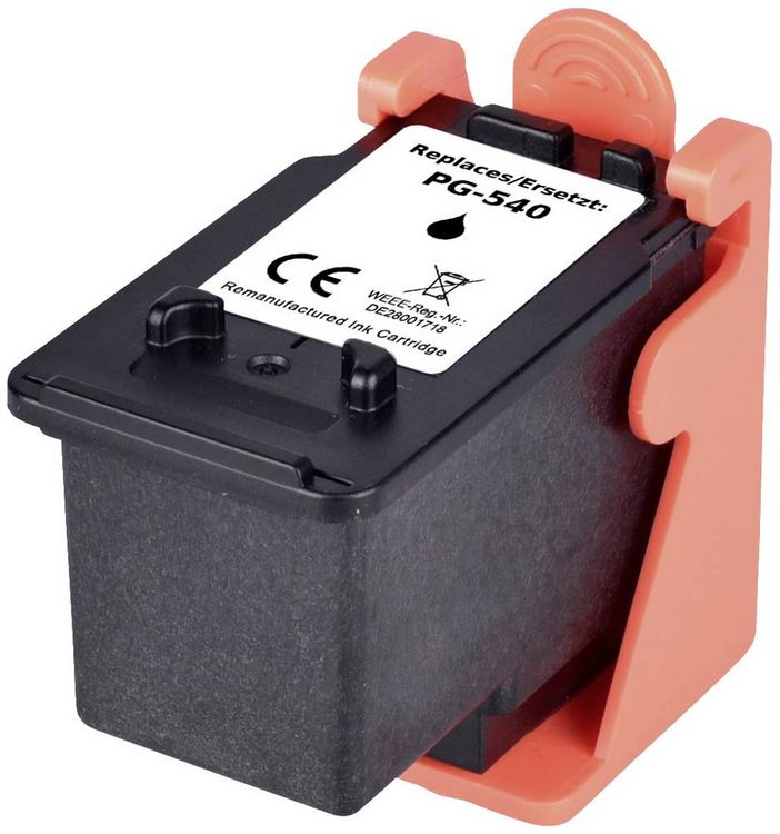 Produktbild: Renkforce Druckerpatrone ersetzt Canon PG-540 Kompatibel Schwarz RF-5706082