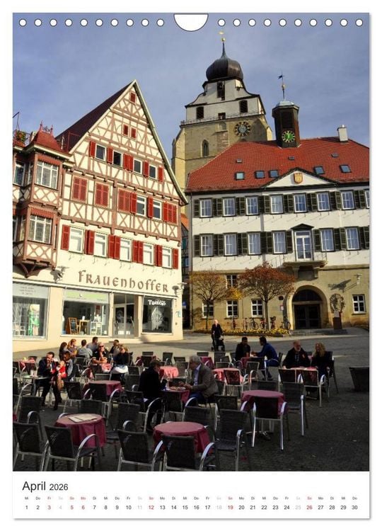 Produktbild: Herrenberg (Wandkalender 2026 DIN A4 hoch), CALVENDO Monatskalender