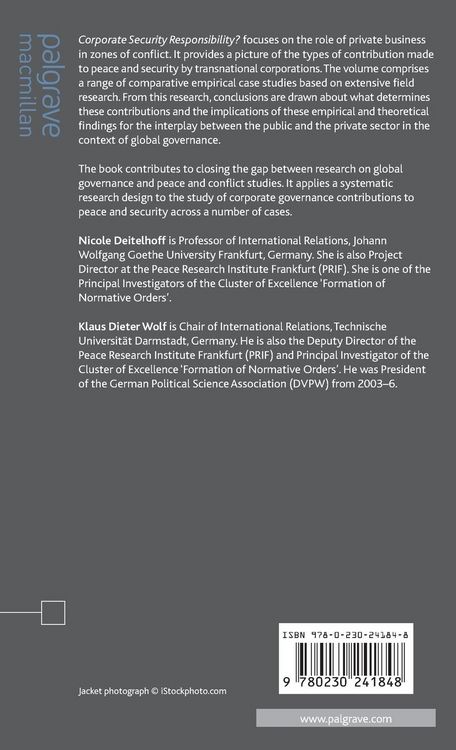 Produktbild: Corporate Security Responsibility?