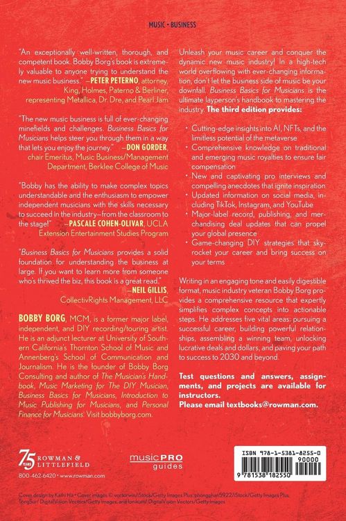 Produktbild: Business Basics for Musicians