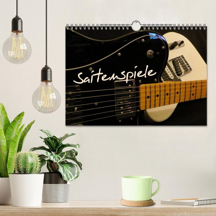 Produktbild: SAITENSPIELE (Wandkalender 2026 DIN A4 quer), CALVENDO Monatskalender