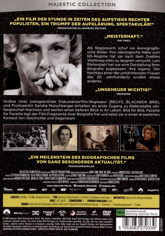 Produktbild: Riefenstahl (DVD)