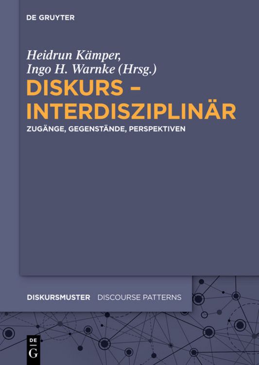 Produktbild: Diskurs &ndash; interdisziplin&auml;r